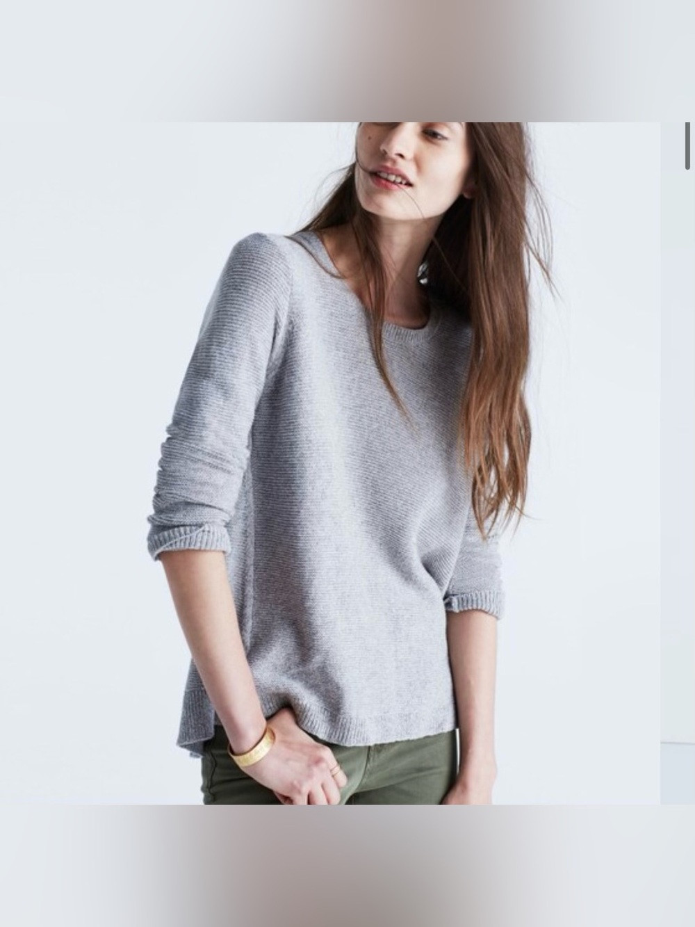 Madewell Riverside Texture Sweater